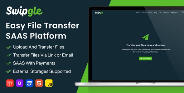 Swipgle – Easy File Transfer (SAAS)