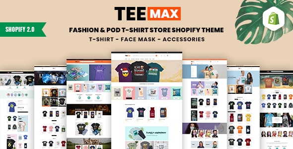 TeeMax | Fashion & POD T-Shirt Store Shopify Theme