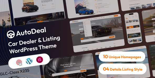 AutoDeal – Car Dealer & Listing WordPress Theme
