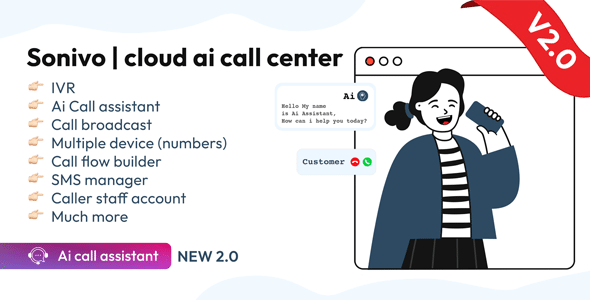 Sonivo – Ai cloud call center SAAS system