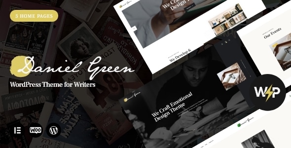 Writer – Journalist Blog + Bookstore Theme