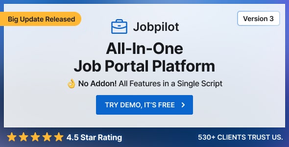 Jobpilot – Job Portal Laravel Script
