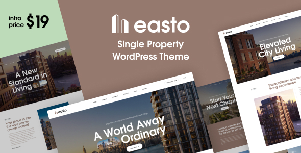 Easto – Single Property Theme