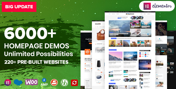 Soledad – Multipurpose, Newspaper, Blog & WooCommerce WordPress Theme
