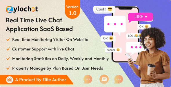 ZyloChat – Real Time Live Chat and Website Visitor tracking Application (Saas Based)