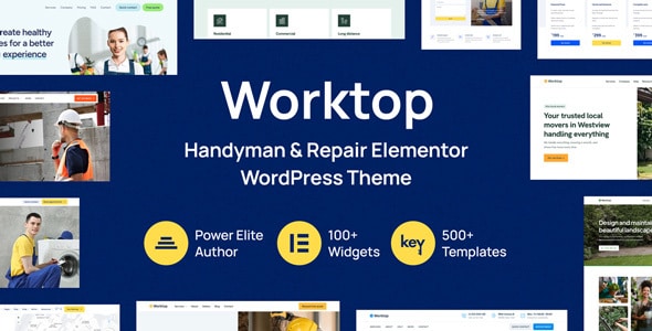 Worktop – Handyman & Repair Elementor WordPress Theme