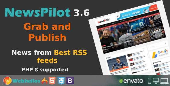 NewsPilot – Automatic News Aggregator & Script