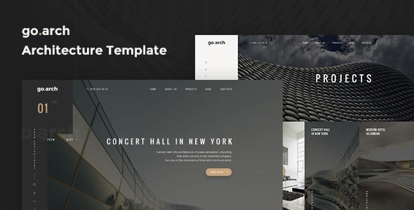 go.arch – Architecture & Interior Template