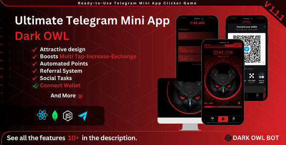 Free download Telegram mini app Like Hamster Kombat clicker game