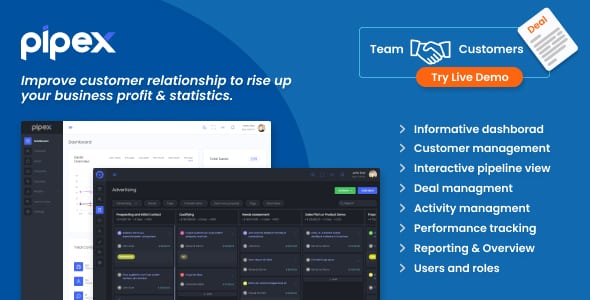 Free download PipeX CRM
