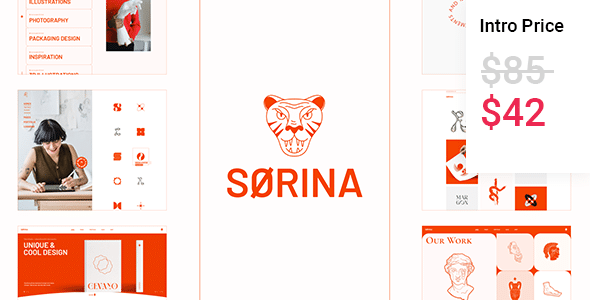 Sørina – Creative Portfolio Theme