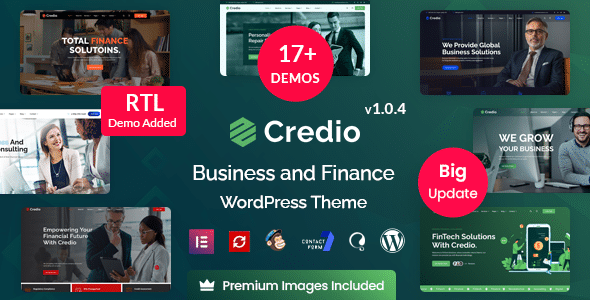 Credio – Business and Finance WordPress