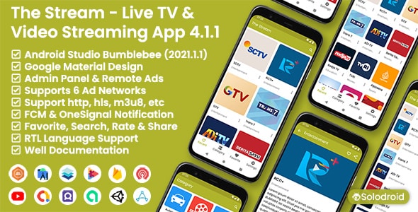 The Stream – Live TV & Video Streaming App