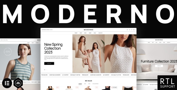 Moderno – Fashion & Furniture Store WooCommerce Theme