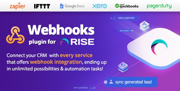 Webhooks plugin for RISE CRM – Connect RISE with every service