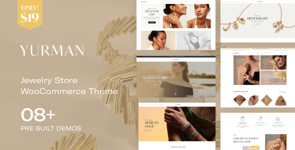 Yurman – Jewelry Store WooCommerce Theme