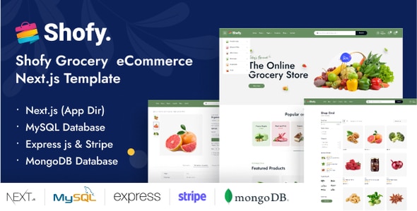 Shofy – Grocery eCommerce Next js Template