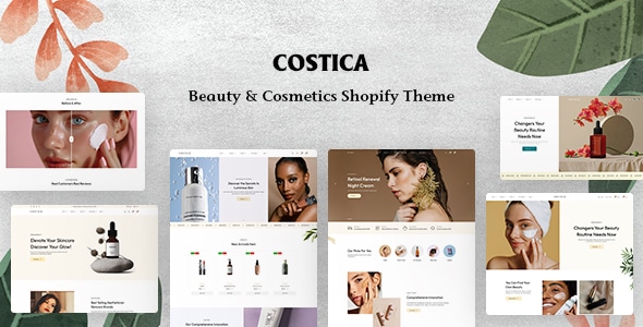 Costica – Beauty & Cosmetics Shopify Theme