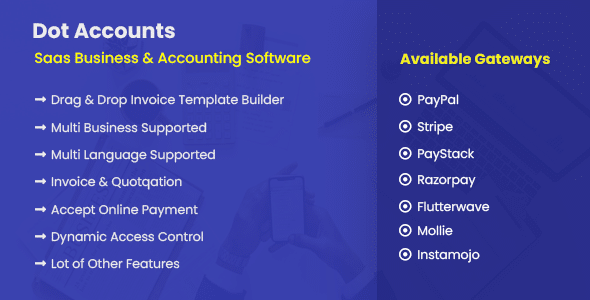 Dot Accounts – SaaS Business & Accounting Software