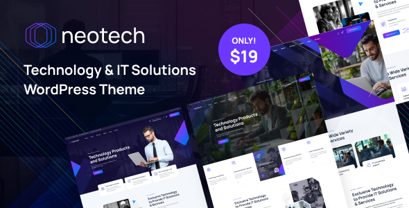 Neotech – Technology & IT Solutions WordPress Theme