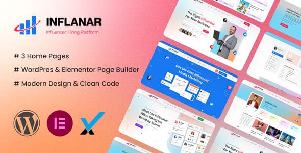 Inflanar – Influencer Marketplace WordPress Theme