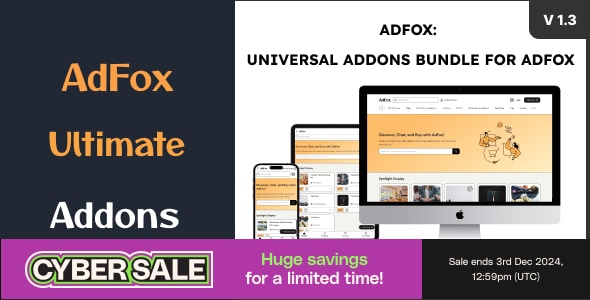 Universal Addons Bundle for AdFox – All Your Needs Covered