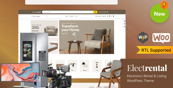 Electrental – Rental and Retail WooCommerce Theme