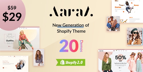 Aaraa – Shopify OS 2.0