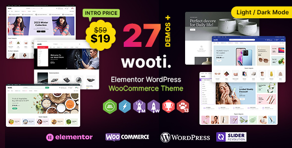 Wooti WP – Ultimate Multipurpose WordPress WooCommerce Theme