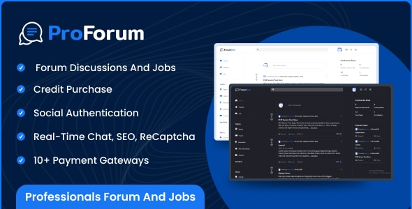 ProForum – Professionals Forum and Jobs