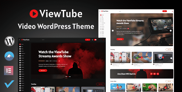 ViewTube | Video WordPress Theme