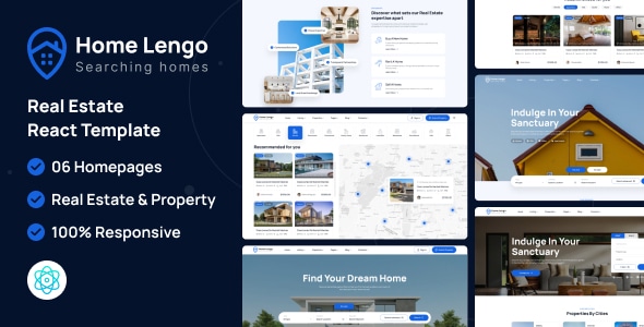Homelengo – Real Estate React Template