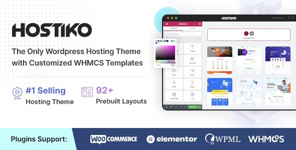 Hostiko – Hosting WordPress & WHMCS Theme