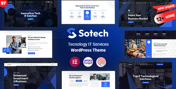 Sotech – IT & Technology Business Consulting WordPress Theme