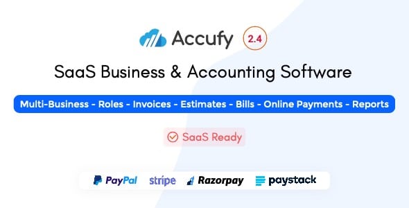 Accufy – SaaS Business & Accounting Software