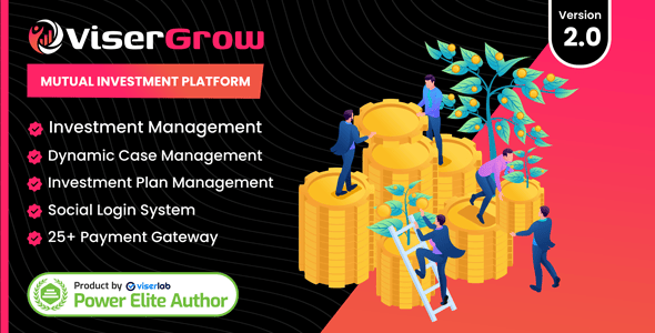 ViserGrow – Mutual Investment Platform