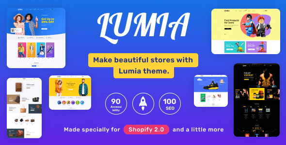 Lumia – Multipurpose Shopify Themes OS 2.0 – Multilanguage – RTL Support