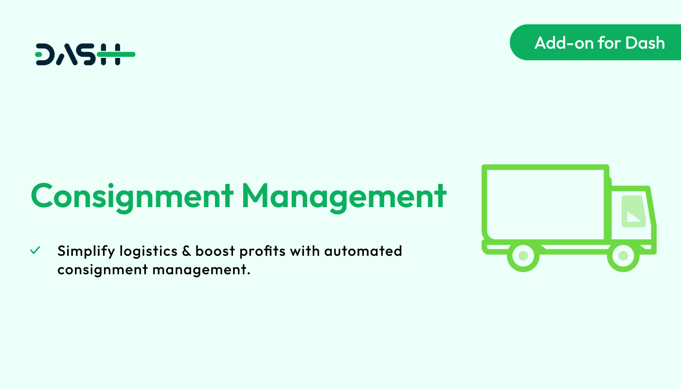 Consignment Management System – Dash SaaS Add-on