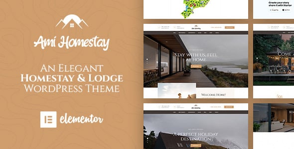 Ami Homestay – Hotel Booking WordPress Theme