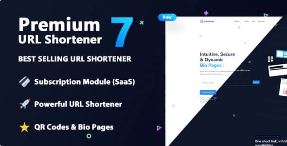Premium URL Shortener – Link Shortener, Bio Pages & QR Codes