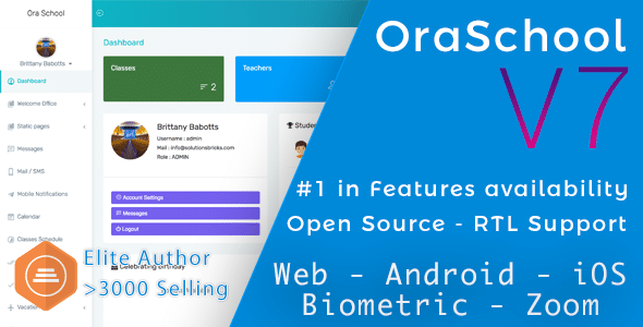 Free download Ora School Suite – Ultimate school management system