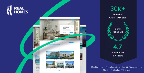 RH – Real Estate Sale and Rental WordPress Theme