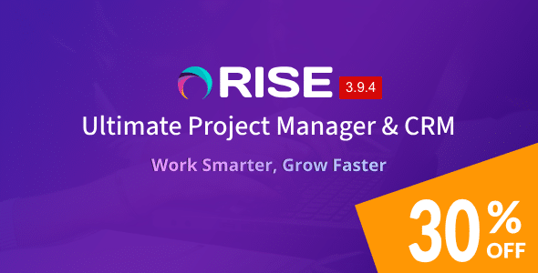 RISE – Ultimate Project Manager & CRM