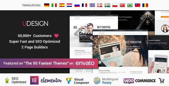 uDesign – Responsive WordPress Theme