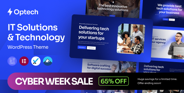 Optech – IT Solutions and Services WordPress Theme