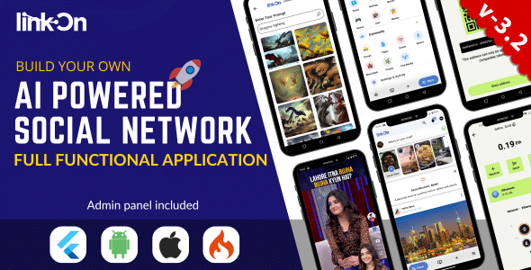 LinkOn – AI Powered Social Network Platform APP