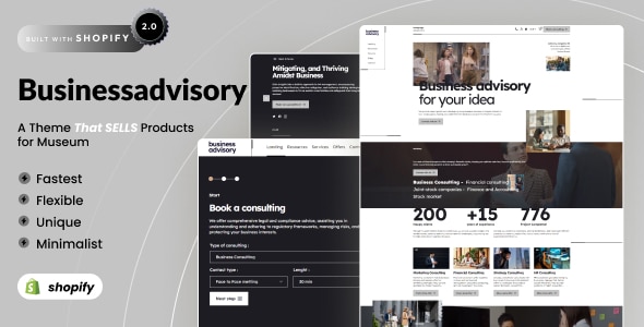 Business Advisory – Life and Business Coach Shopify Theme OS 2.0