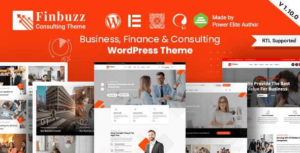Finbuzz – Corporate Business WordPress Theme