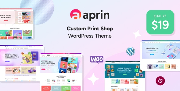 Aprin – Custom Print Shop WordPress Theme