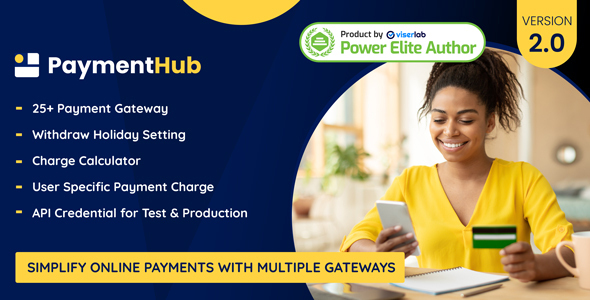 PaymentHUB – Simplify Online Payment With Multiple Gateways